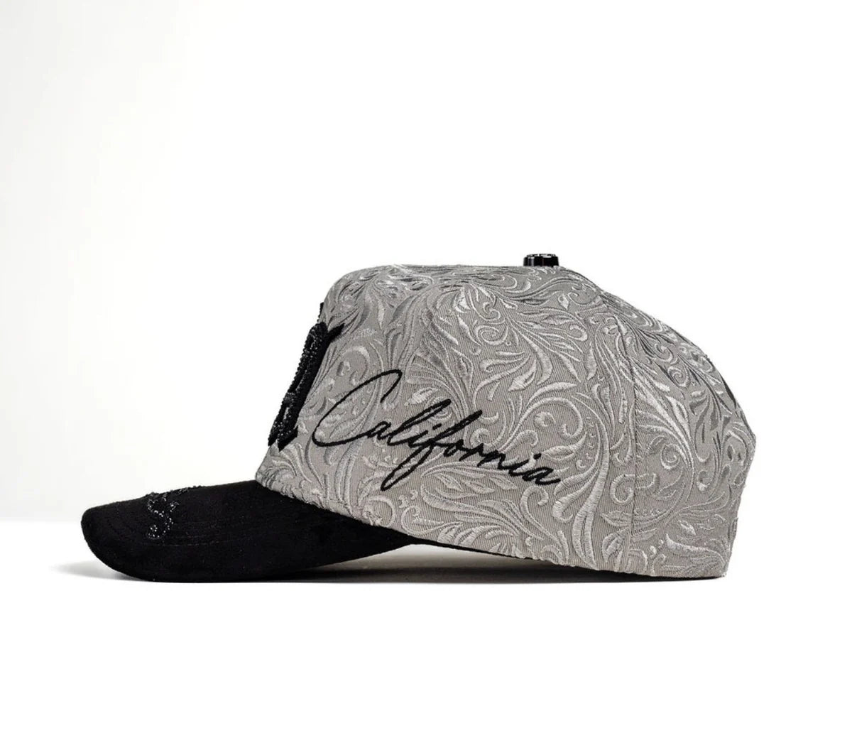 BiggBoss LA California Gorra Grey & Black