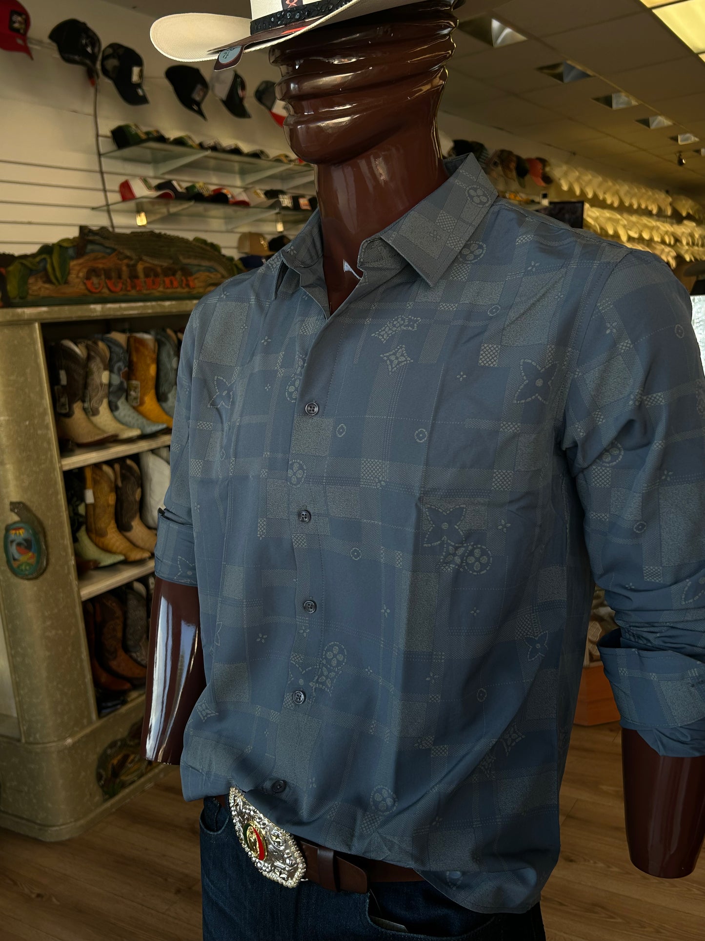Pavini Grey Dress Shirt